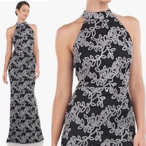 JS Collections Women's Alexandra Halter Mermaid Gown Size 14